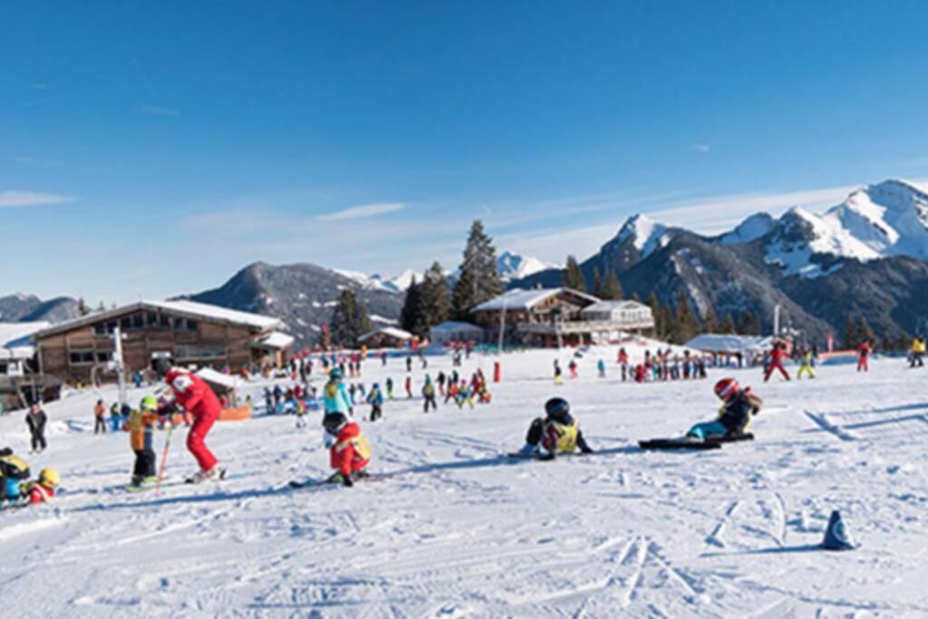 Saint-Jean-dʼAulps Le Relai S34 - Grand Et Lumineux Studio Avec Coin Montagne 4-6 Pers Avec Wifi, 50M Des Pistes, Grand Balcon Expose Sud, Draps Non Compris מראה חיצוני תמונה