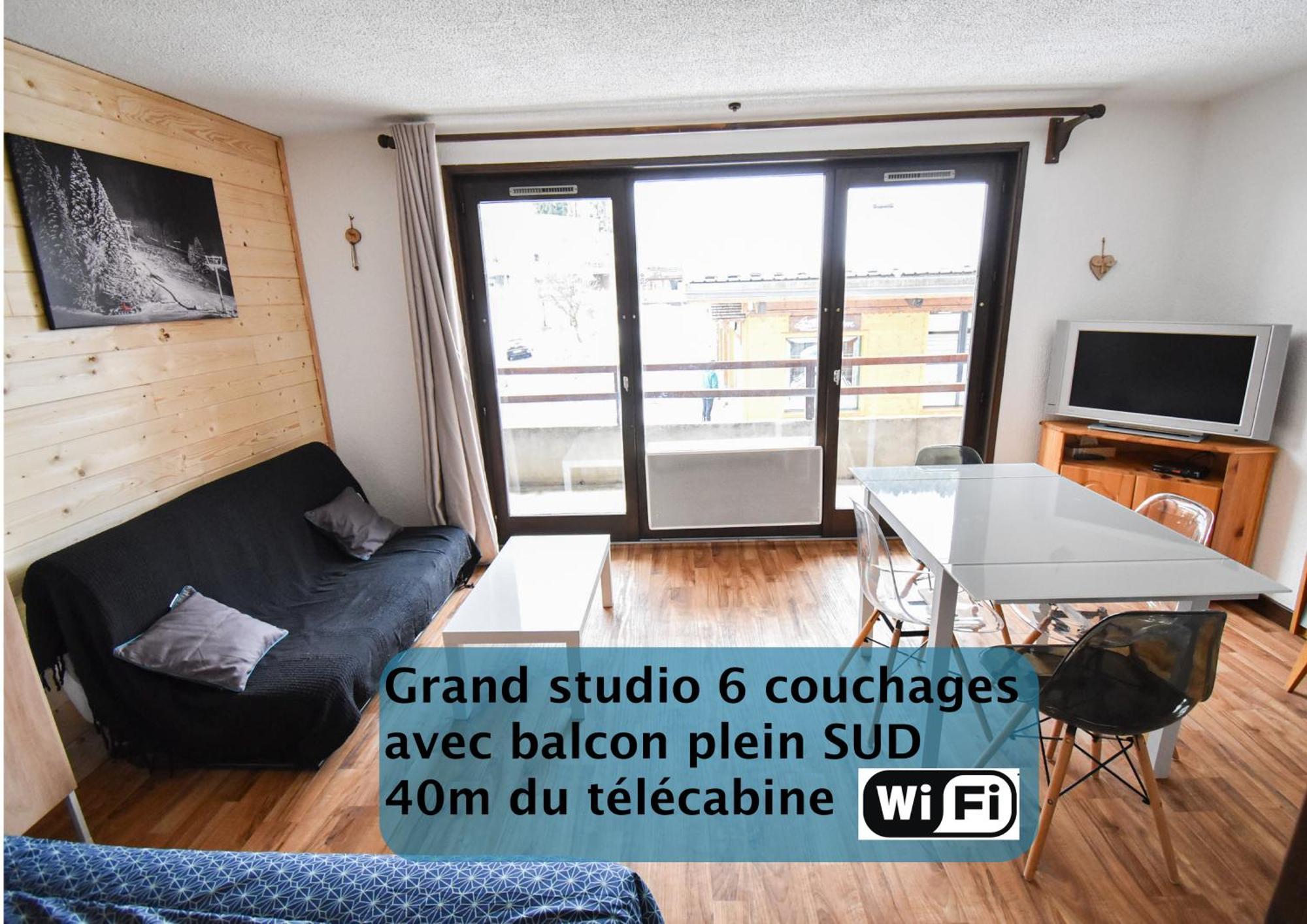 Saint-Jean-dʼAulps Le Relai S34 - Grand Et Lumineux Studio Avec Coin Montagne 4-6 Pers Avec Wifi, 50M Des Pistes, Grand Balcon Expose Sud, Draps Non Compris מראה חיצוני תמונה